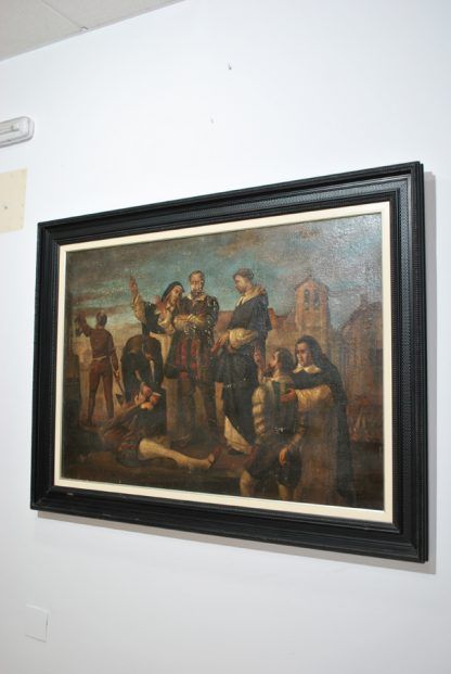 Óleo Ejecución de los Comuneros - Imagen 2