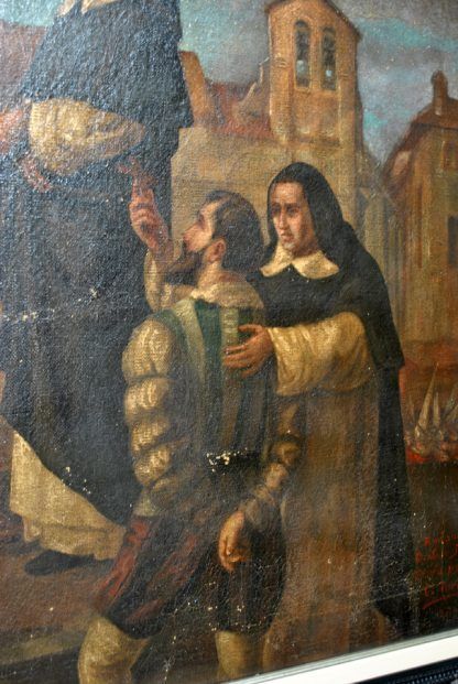 Óleo Ejecución de los Comuneros - Imagen 3
