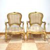 Sillones Isabelinos oro