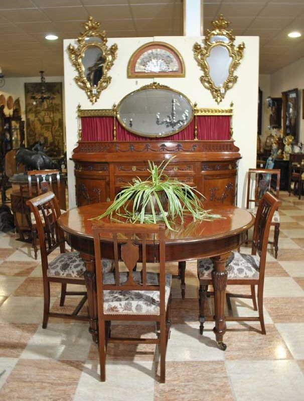 Comedor tallado Luis XVI