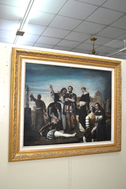 Pintura ejecución de los Comuneros - Imagen 2