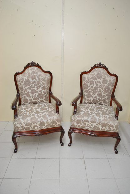 Sillones antiguos madera