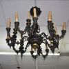 Lámpara antigua de hierro - Imagen 5