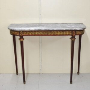 Consola Luis XVI caoba