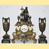 Reloj de mesa en bronce