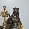 Reloj de mesa en bronce - Imagen 4