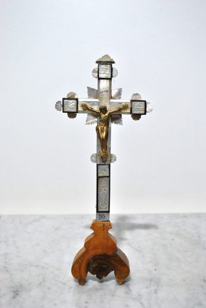 Crucifijo de nácar - Imagen 2