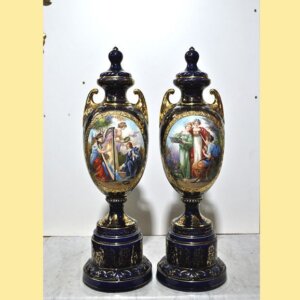 Jarrones tipo sevres