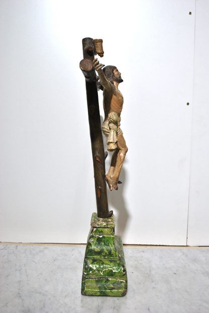 Talla de madera crucifijo - Imagen 12