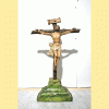 Talla de madera crucifijo