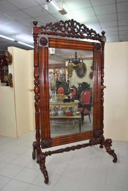 Espejo vestidor de caoba - Imagen 14