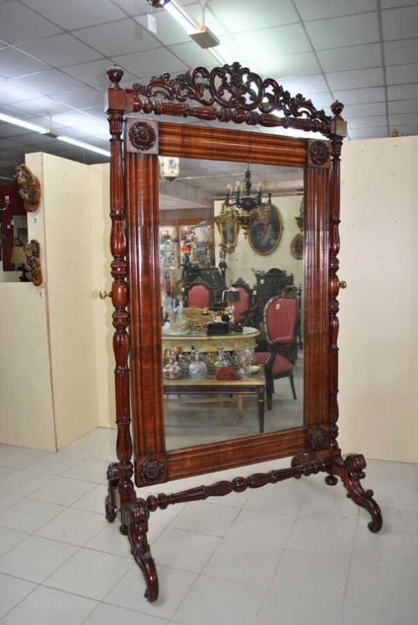 Espejo vestidor de caoba - Imagen 14