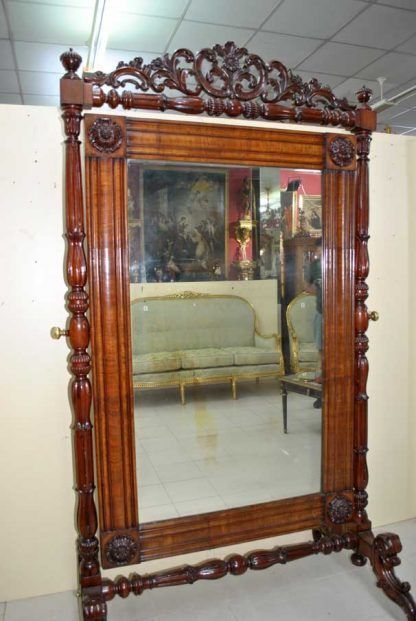 Espejo vestidor de caoba - Imagen 4