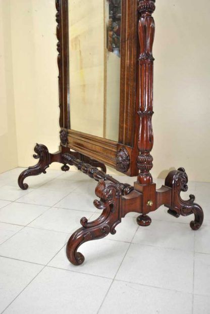 Espejo vestidor de caoba - Imagen 9