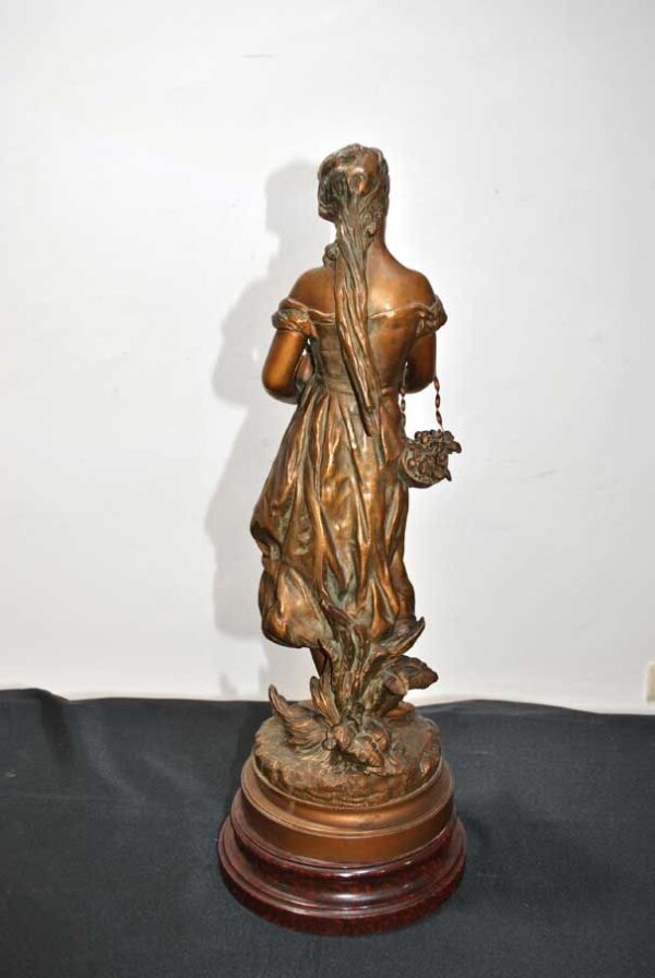 Figura calamina joven con niño - Imagen 7