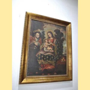 Óleo Virgen de la leche