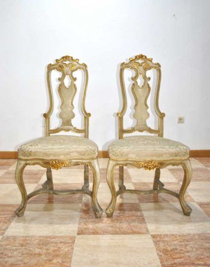 Sillas antiguas Reina Ana