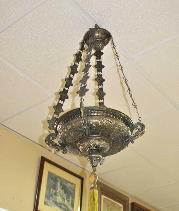 Lámpara votiva de techo