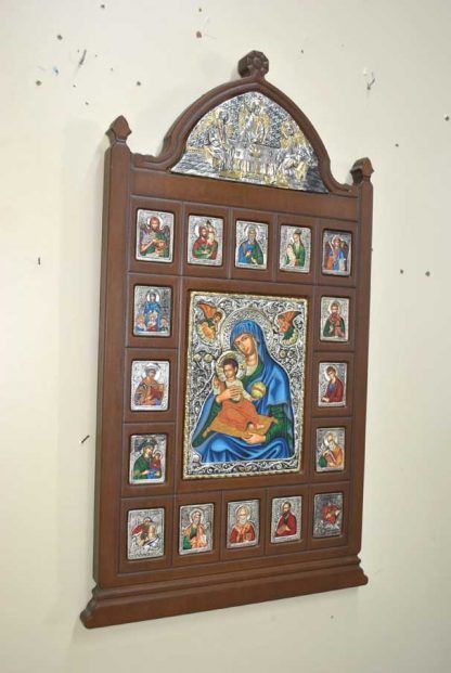 Icono bizantino de Plata - Imagen 2