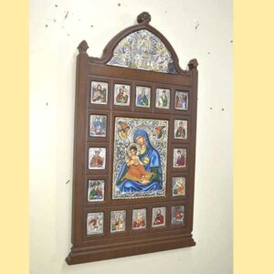 Icono bizantino de Plata