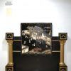 Cabecero negro de madera - Imagen 2