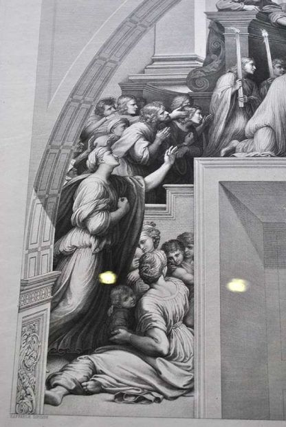 Grabado La misa de Bolsena - Imagen 10