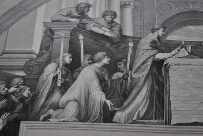 Grabado La misa de Bolsena - Imagen 12