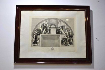 Grabado La misa de Bolsena - Imagen 3