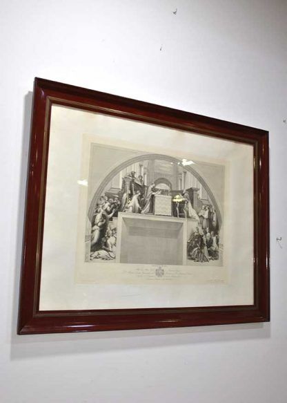 Grabado La misa de Bolsena - Imagen 2