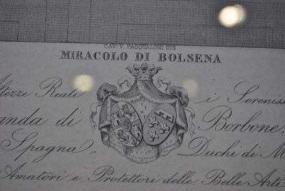 Grabado La misa de Bolsena - Imagen 6