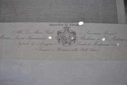 Grabado La misa de Bolsena - Imagen 9
