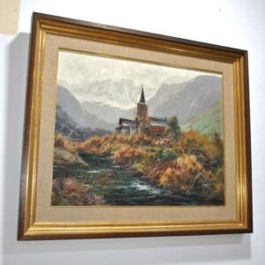 Cuadro paisaje Verdú