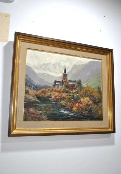 Cuadro paisaje Verdú