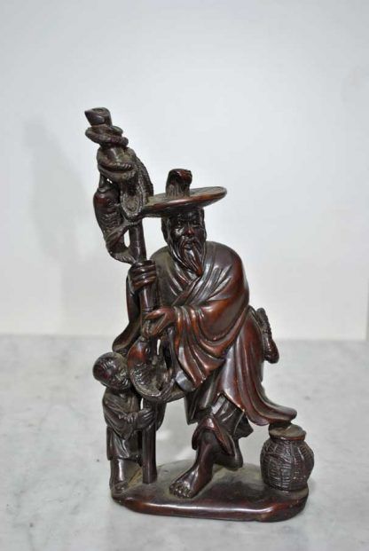 Figura chino pescador - Imagen 2