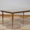 Mesa de bronce dorado - Imagen 6