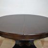 Mesa tallada de caoba - Imagen 3
