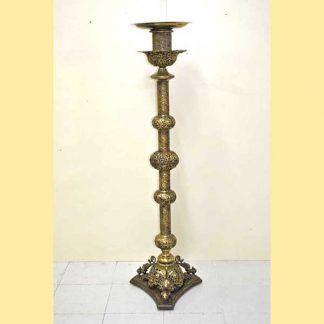 Gran hachero de bronce