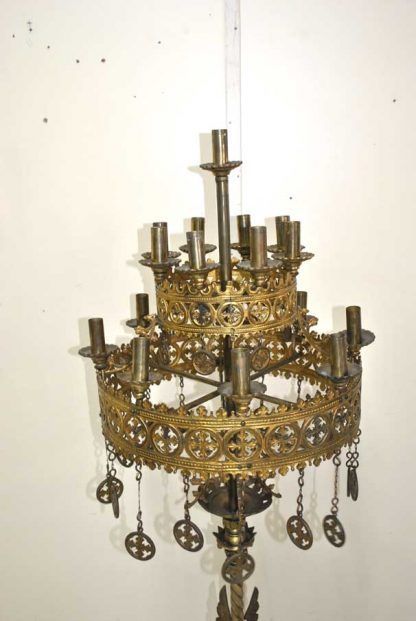 Candelabro ángel portavelas - Imagen 3