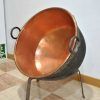 Caldero de cobre con soporte - Imagen 2