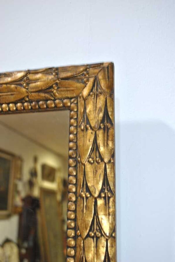 Espejo dorado rectangular - Imagen 2