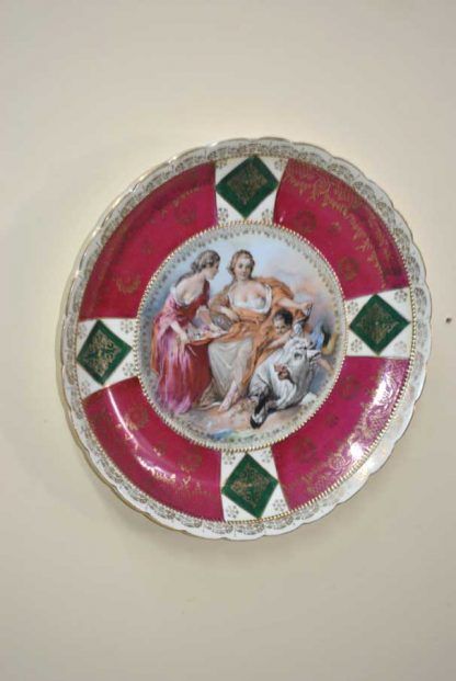 Plato porcelana Viena - Imagen 2