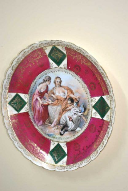 Plato porcelana Viena - Imagen 3