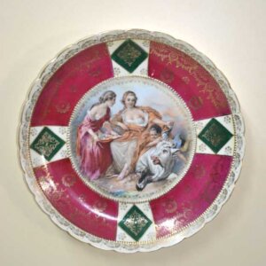 Plato porcelana Viena