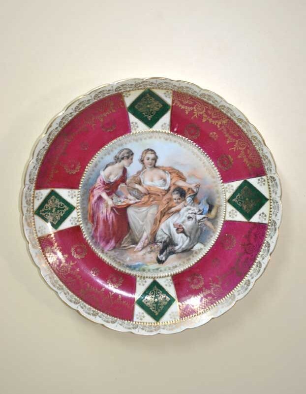 Plato porcelana Viena