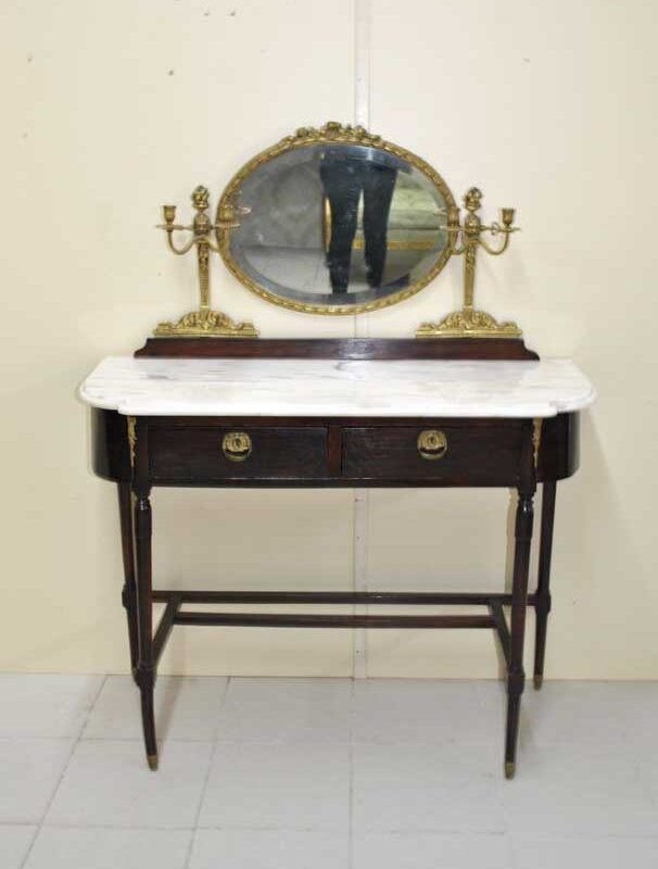 Tocador antiguo madera caoba