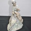 Figura dama con perro