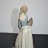 Figura dama y pavo real - Imagen 6