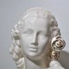 Busto mujer porcelana - Imagen 4