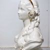 Busto mujer porcelana - Imagen 7