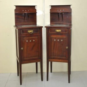 Mesitas modernistas caoba